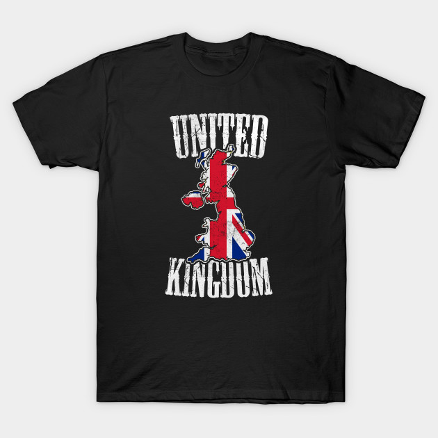 United Kingdom Flag Map